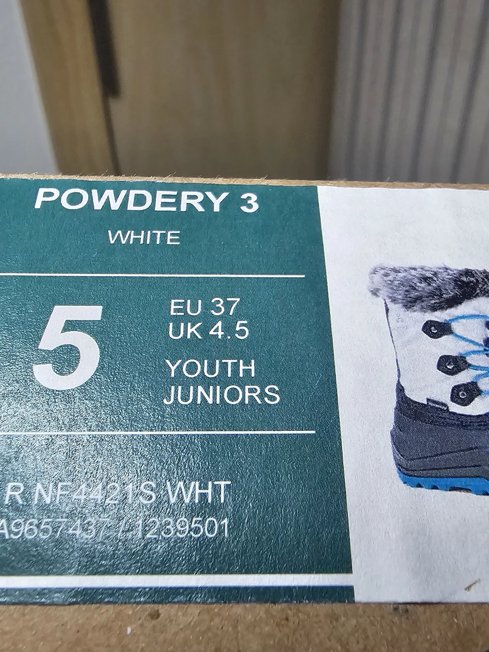 Kids Winter Snow Boots with Faux Fur - Black & Silver